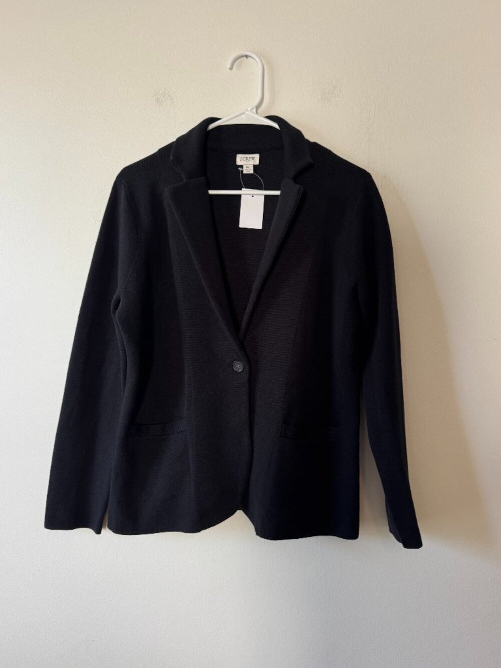 J. Crew Factory 100% Cotton Sweater-Blazer NWT